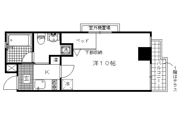アクエルド御所北の間取り|【代表的な間取りです】