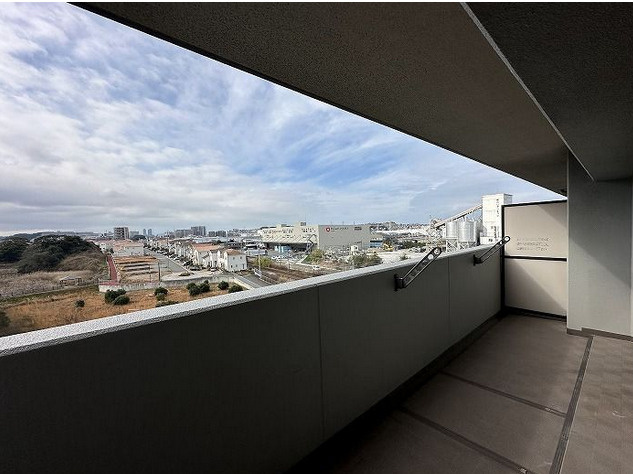 グランドパレス新宮のバルコニー|グランドパレス新宮（3LDK）