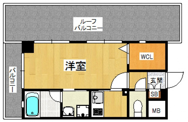 【間取り】 | 仲介手数料半額！HPには初期費用掲載！「プライスホーム」で検索！レジデンス千早スクエア　