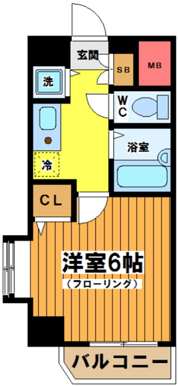 【間取り】 | フェニックス幡ヶ谷壱番館