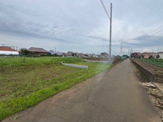 【前面道路含む現地写真】 | 川越市新宿町6丁目　建築条件なし売地　東武東上線『川越駅』徒歩30分　【新宿小学区】