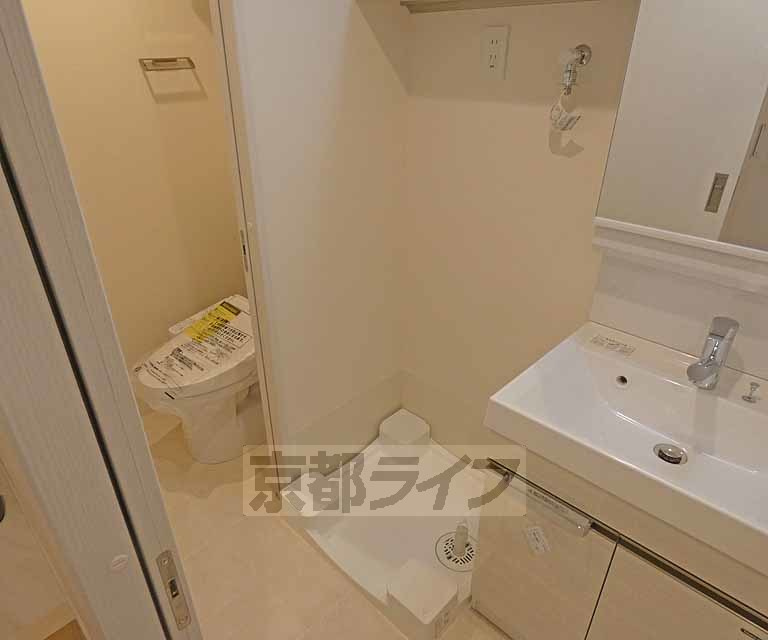 レピア西陣の洗面所|洗面脱衣スペース有り