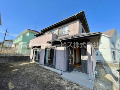 【庭】 | 袋井市鷲巣　中古住宅 | お庭スペースがあるので、隣家とも適度に距離をとれます。