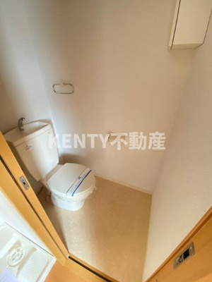 【トイレ】 | グランドソレーユ | シンプルで使いやすいトイレです