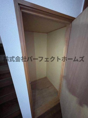 カルチェ山之手の収納|大きなスペースがあり、収納には困りません