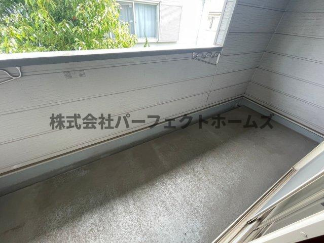 カルチェ山之手のバルコニー|陽当たり良好なバルコニーです