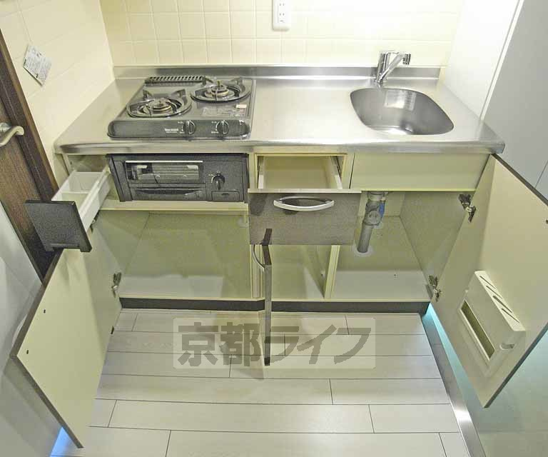 BelleVille千本今出川のバルコニー