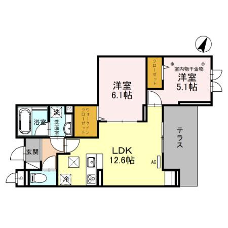 ONARIGOTENｰDの間取り