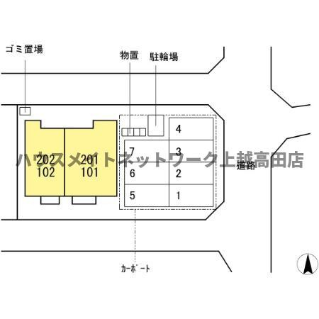 ラソの区画図|配置図

