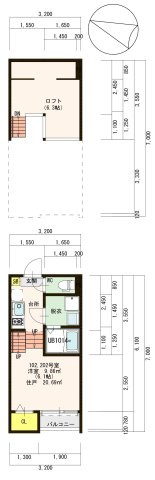 【間取り】 | YMW | 現況優先。