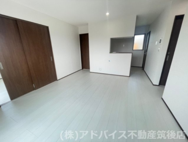 久留米市城島町楢津のアパートの居間・リビング