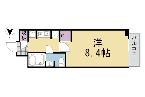 ＳＷＩＳＳ京都堀川ＷＥＳＴの間取り