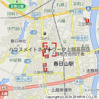 リベルタ春日野の地図|位置図