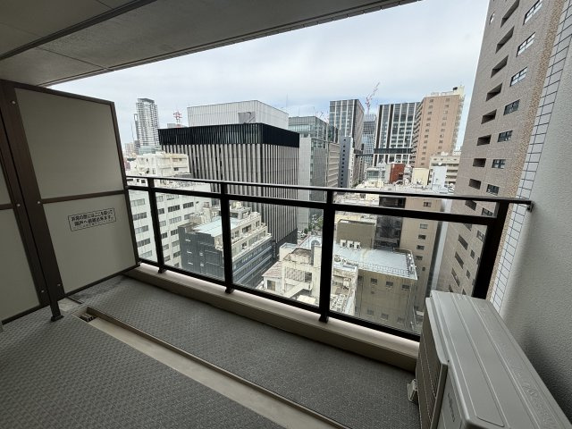 クラッシィタワー淀屋橋のバルコニー