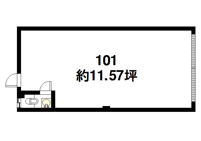 リバーサイド100の間取り