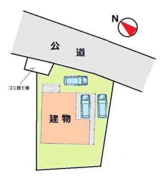 【中古戸建】高崎市下里見町の区画図|■区画図