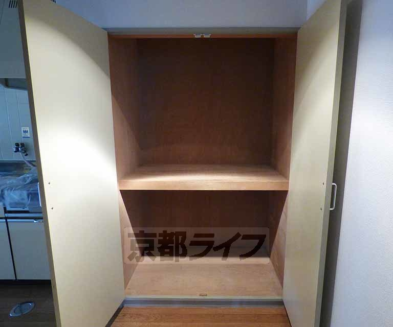 鞍馬口フラットの収納