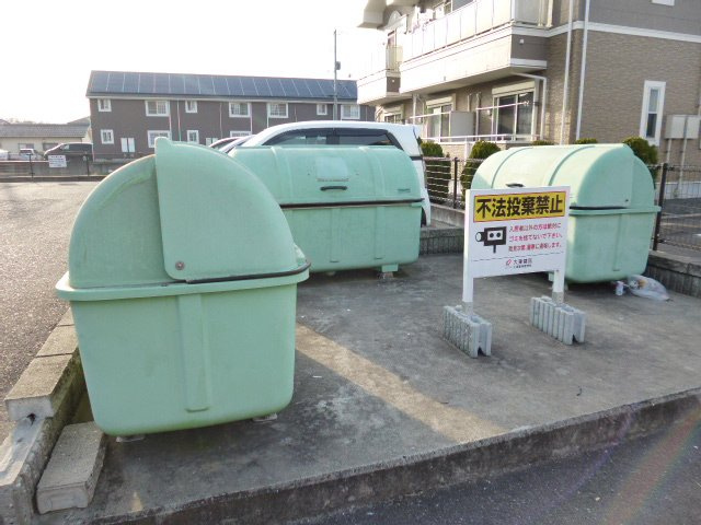 倉敷市東塚４丁目のアパートのその他共用部分|敷地内専用ゴミステーション