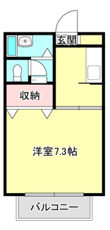 【間取り】 | リバーランスⅡ、Ⅲ