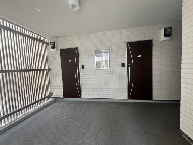 センターポートのロビー|落ち着いたロビーです