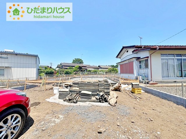 那珂市杉　新築戸建　3号棟の外観|これからが楽しみな区画整理地内(#^^#)