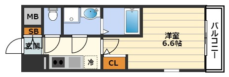 エスリードTENROKUの間取り