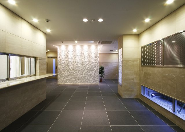 ドーミー百万遍のロビー