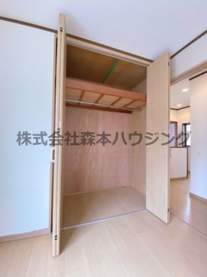 【収納】 | 　岡市借家（新D棟） | 収納スペース豊富です