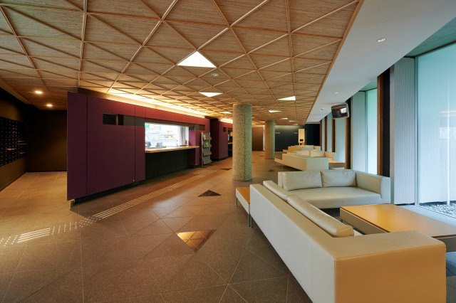 ドーミー百万遍アネックスのロビー