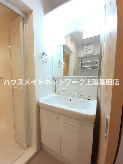 グランメゾンＳＳ１の洗面所|洗髪洗面化粧台