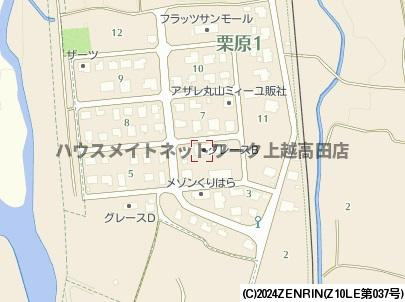 グレースＢの地図|位置図