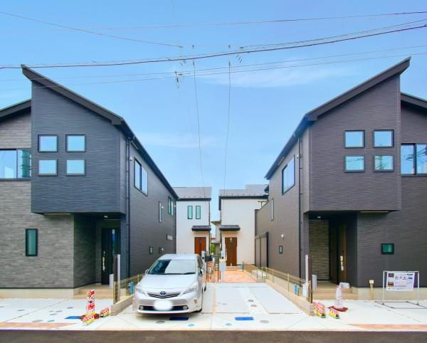 横浜市鶴見区東寺尾東台の新築一戸建の外観|周辺は落ち着いた住環境。
是非一度、現地ご確認ください。
ご自宅まで送迎も可能です