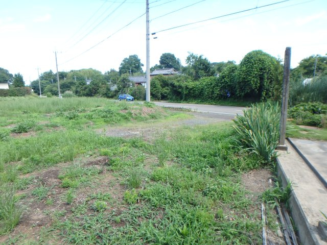 真壁町上谷貝土地の外観
