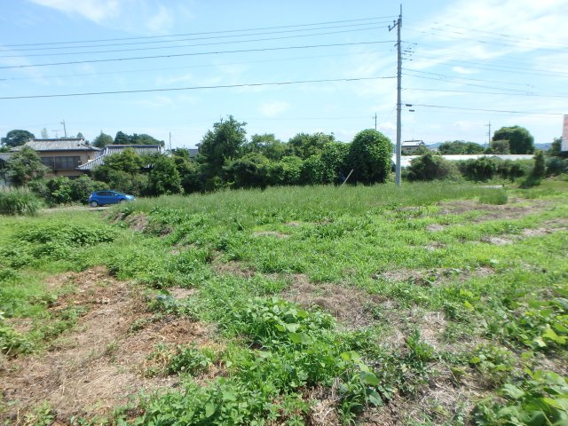 真壁町上谷貝土地の外観