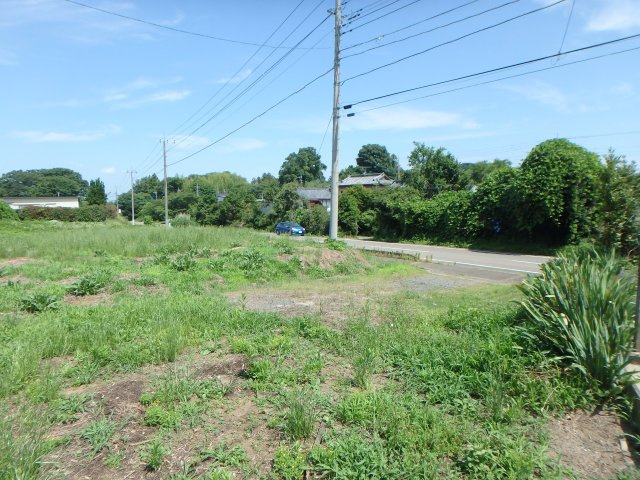 真壁町上谷貝土地の外観