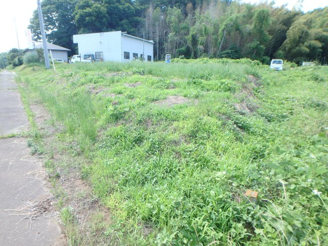真壁町上谷貝土地の外観