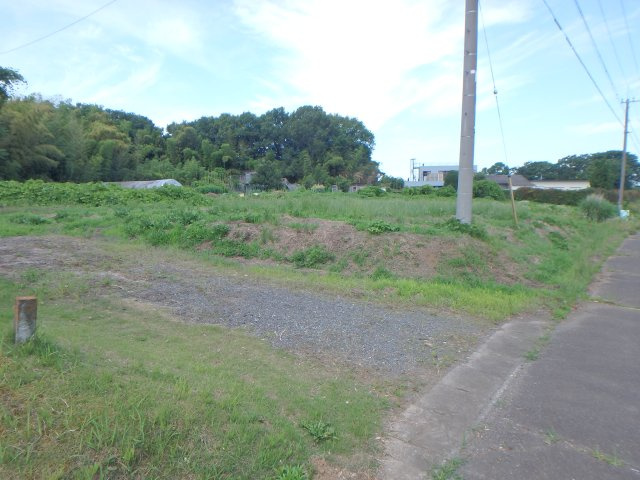 真壁町上谷貝土地の外観