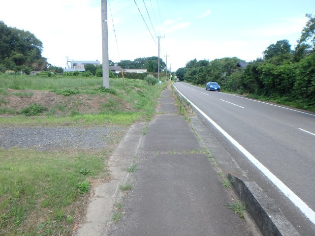 真壁町上谷貝土地の外観