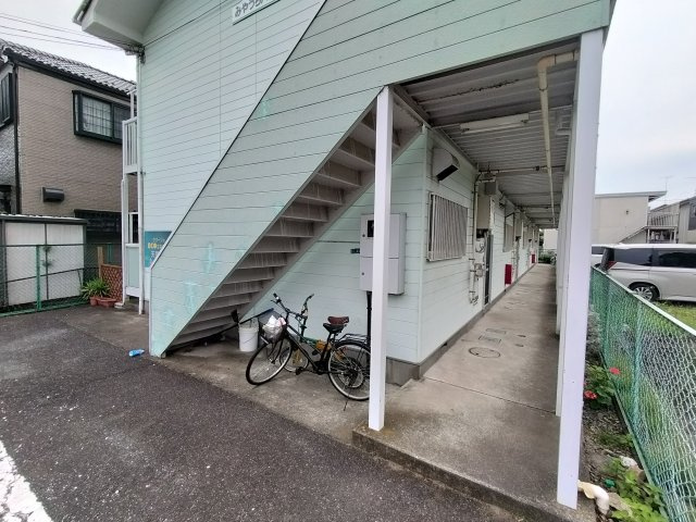 みやうちハイツのロビー|建物の内部です