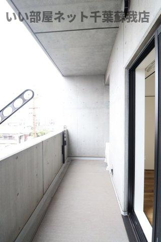 C-126のバルコニー|広々としたバルコニーです