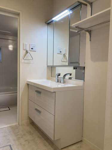 SHM feliseed KH  の洗面所|スペースが確保できる洗面所です