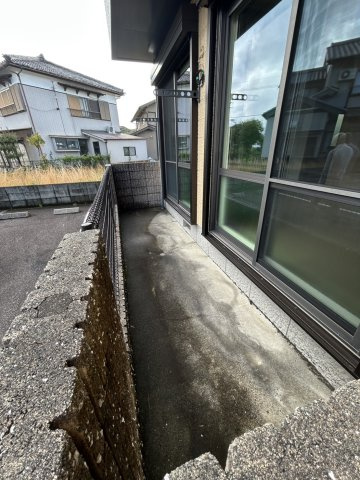 HIGHLAND　ミナミ＊A棟のバルコニー