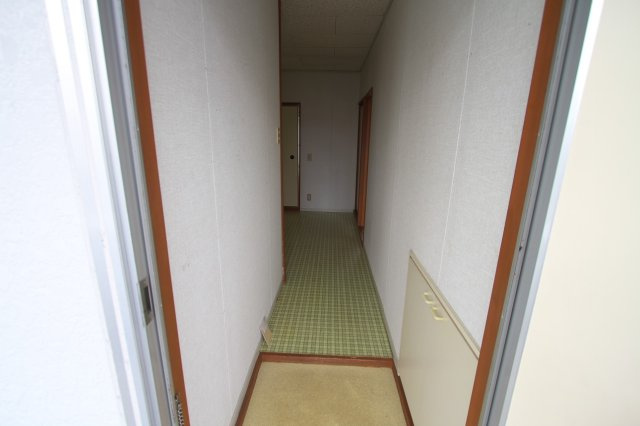 メゾンオカミツAの玄関