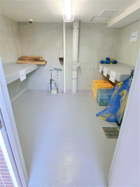 ブライズ蒲田ノースNORTHのその他共用部分|曜日時間関係なくゴミ出し可能なゴミ捨て場！