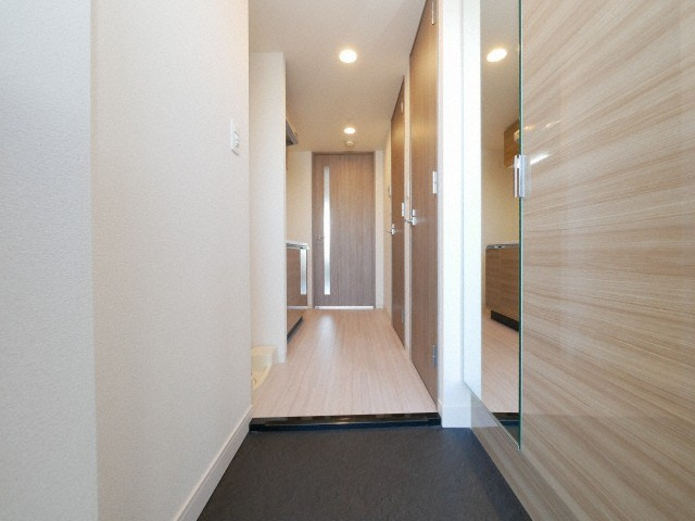 プレサンスOSAKA DOMECITYビーツの玄関