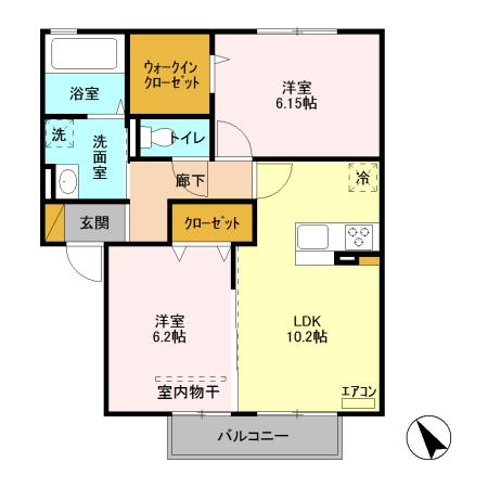【間取り】 | バードネイチャーB