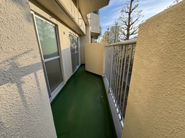 駅南ハイツのバルコニー