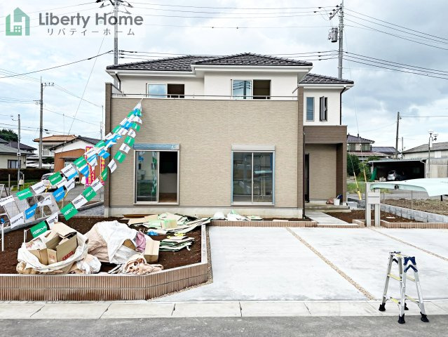 坂東市沓掛23-P1　新築戸建　2号棟　の外観
