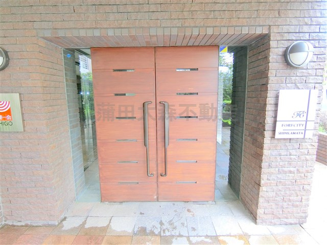 レジデンス新蒲田スクエアのエントランス