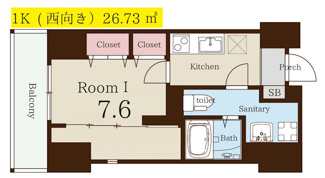 【間取り】 | アート四条堀川